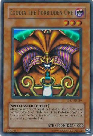 Exodia the Forbidden One - DB1-EN139 - Ultra Rare available at 401 Games Canada