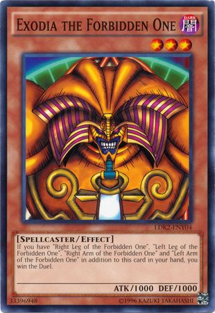Exodia the Forbidden One - LDK2-ENY04 - Common - Unlimited available at 401 Games Canada