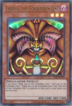 Exodia the Forbidden One - LOB-EN124 - Ultra Rare - Unlimited Worldwide available at 401 Games Canada