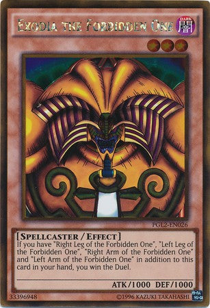 Exodia the Forbidden One - PGL2-EN026 - Gold Rare - Unlimited available at 401 Games Canada