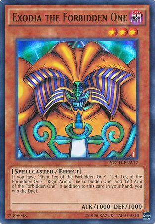 Exodia the Forbidden One - YGLD-ENA17 - Ultra Rare - Unlimited available at 401 Games Canada