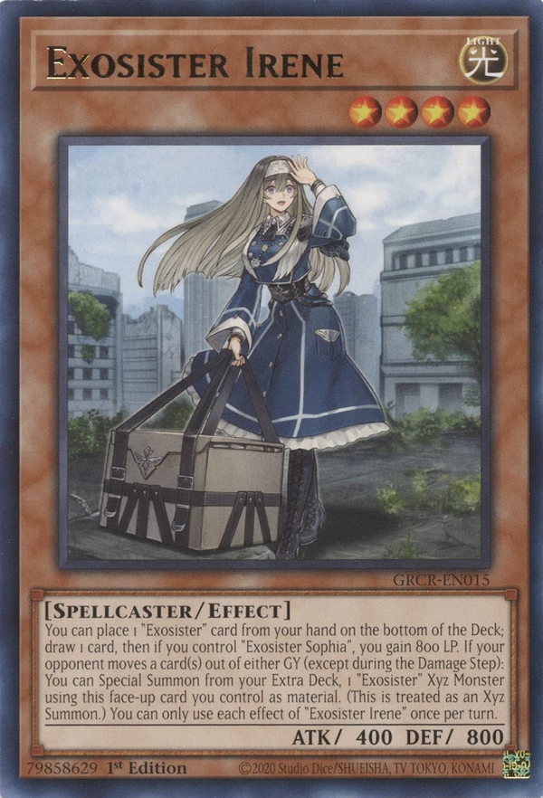 Exosister Irene - GRCR-EN015 - Rare - 1st Edition available at 401 Games Canada