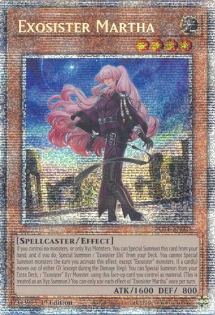 Exosister Martha - POTE-EN025 - Starlight Rare - 1st Edition available at 401 Games Canada