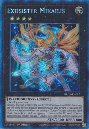 Exosister Mikailis - GRCR-EN017 - Collector's Rare - 1st Edition available at 401 Games Canada