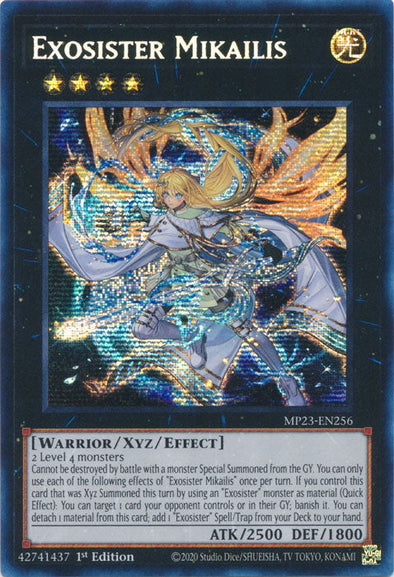 Exosister Mikailis - MP23-EN256 - Prismatic Secret Rare - 1st Edition available at 401 Games Canada