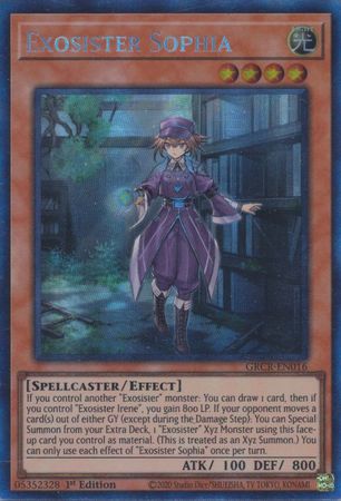 Exosister Sophia - GRCR-EN016 - Collector's Rare - 1st Edition available at 401 Games Canada