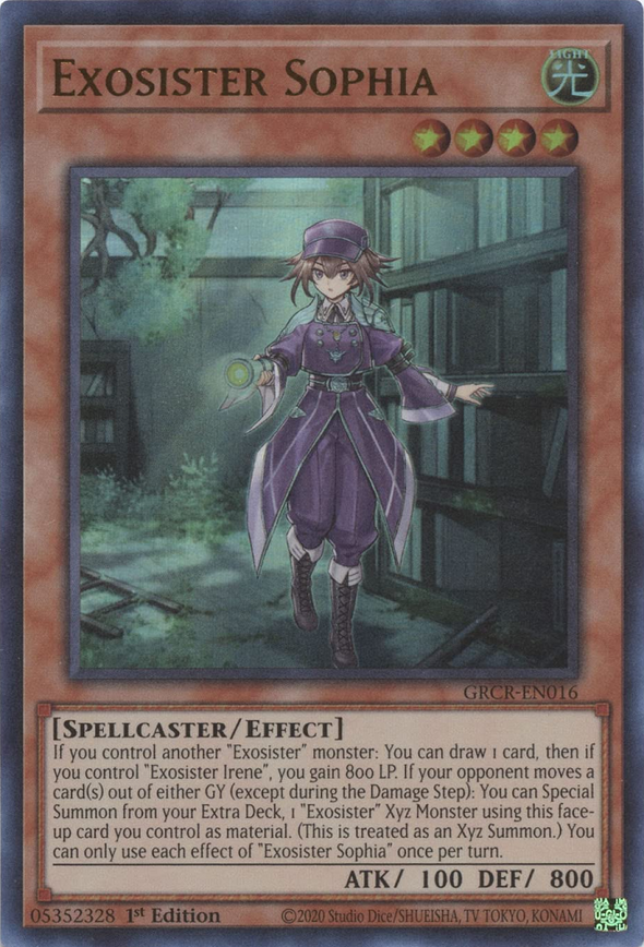 Exosister Sophia - GRCR-EN016 - Ultra Rare - 1st Edition available at 401 Games Canada