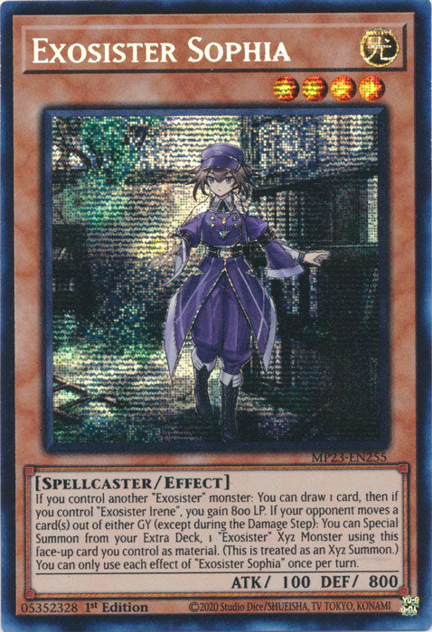 Exosister Sophia - MP23-EN255 - Prismatic Secret Rare - 1st Edition available at 401 Games Canada