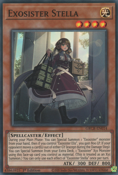 Exosister Stella - GRCR-EN014 - Super Rare - 1st Edition available at 401 Games Canada