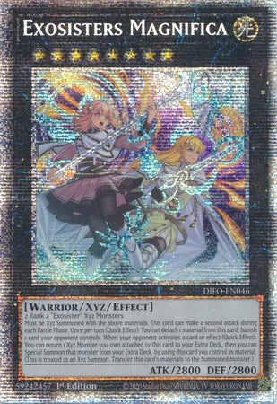 Exosisters Magnifica - DIFO-EN046 - Starlight Rare - 1st Edition available at 401 Games Canada