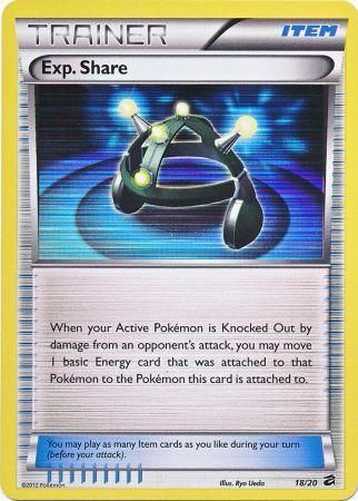 Exp. Share - 18/20 - Holo available at 401 Games Canada
