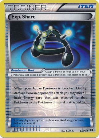 Exp. Share - 87/99 - Uncommon - Reverse Holo available at 401 Games Canada