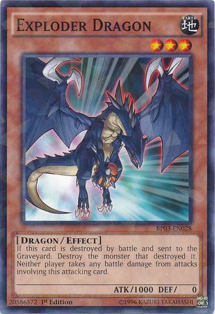 Exploder Dragon - BP03-EN028 - Common - 1st Edition available at 401 Games Canada