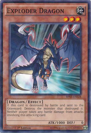 Exploder Dragon - BP03-EN028 - Common - 1st Edition available at 401 Games Canada