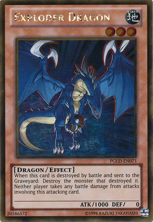 Exploder Dragon - PGLD-EN071 - Gold Rare - Unlimited available at 401 Games Canada