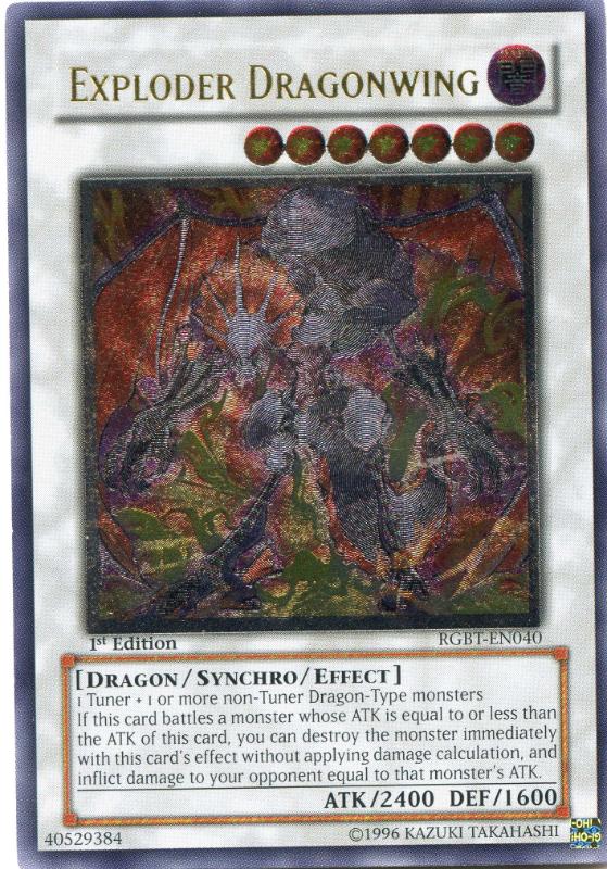 401 Games Canada - Exploder Dragonwing - RGBT-EN040 - Ultimate Rare ...