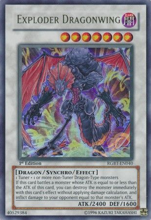 Exploder Dragonwing - RGBT-EN040 - Ultra Rare - 1st Edition available at 401 Games Canada