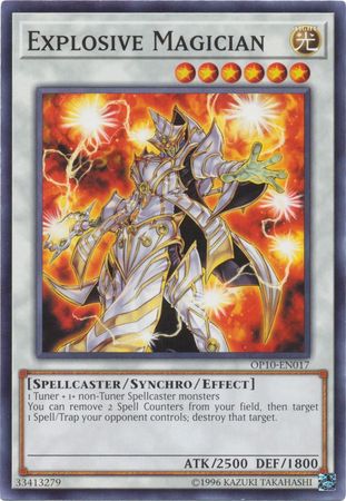 Explosive Magician - OP10-EN017 - Common available at 401 Games Canada