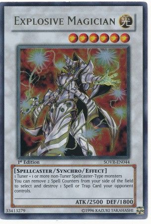 Explosive Magician - SOVR-EN044 - Ultra Rare - 1st Edition available at 401 Games Canada