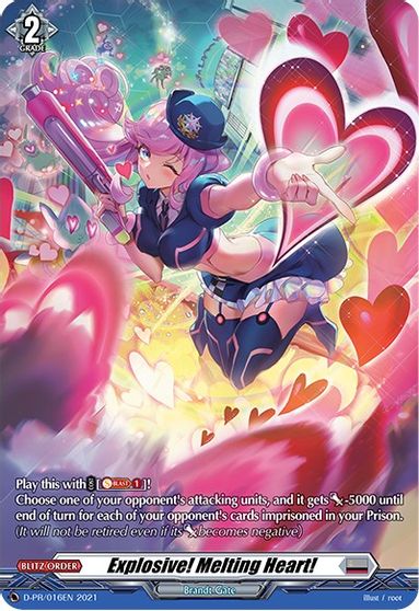 Explosive! Melting Heart! - D-PR/016 - PR available at 401 Games Canada