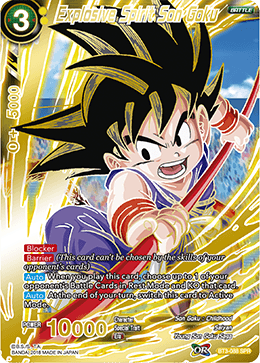 Explosive Spirit Son Goku - BT3-088 - Special Rare (SPR) available at 401 Games Canada