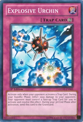 Explosive Urchin - GENF-EN065 - Common - 1st Edition available at 401 Games Canada