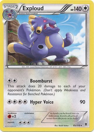 Exploud - 85/119 - Rare available at 401 Games Canada