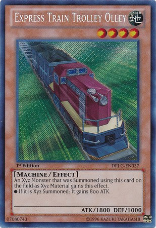 Express Train Trolley Olley - DRLG-EN037 - Secret Rare - 1st Edition available at 401 Games Canada