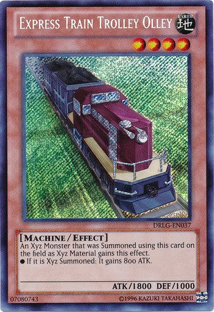 Express Train Trolley Olley - DRLG-EN037 - Secret Rare - Unlimited available at 401 Games Canada