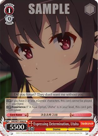 Expressing Determination, Utaha - SHS/W71-E062 - Rare available at 401 Games Canada