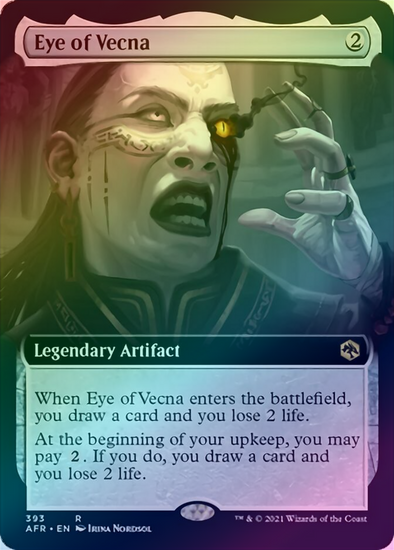401 Games Canada - Eye of Vecna - Extended Art (AFR) (Foil) 401 Games Canada - Eye of Vecna - Extended Art (AFR) (Foil)