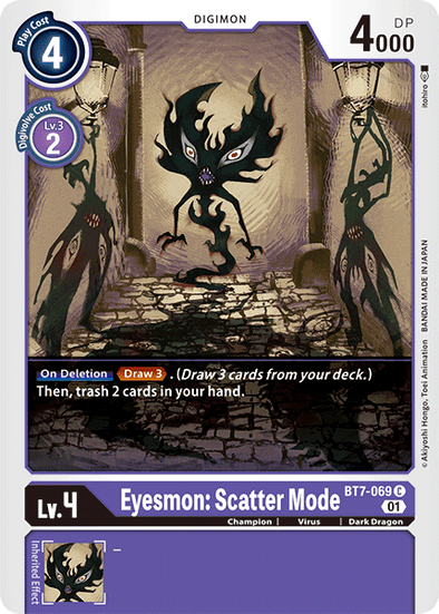 Eyesmon: Scatter Mode - BT7-069 - Common available at 401 Games Canada