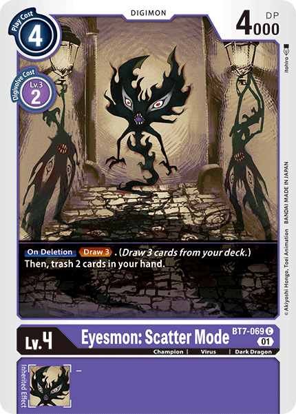 Eyesmon: Scatter Mode - BT7-069 - Common available at 401 Games Canada