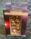 Aetherstream: Interceptor - Terran Commonwealth Dice Set [FAS61501]