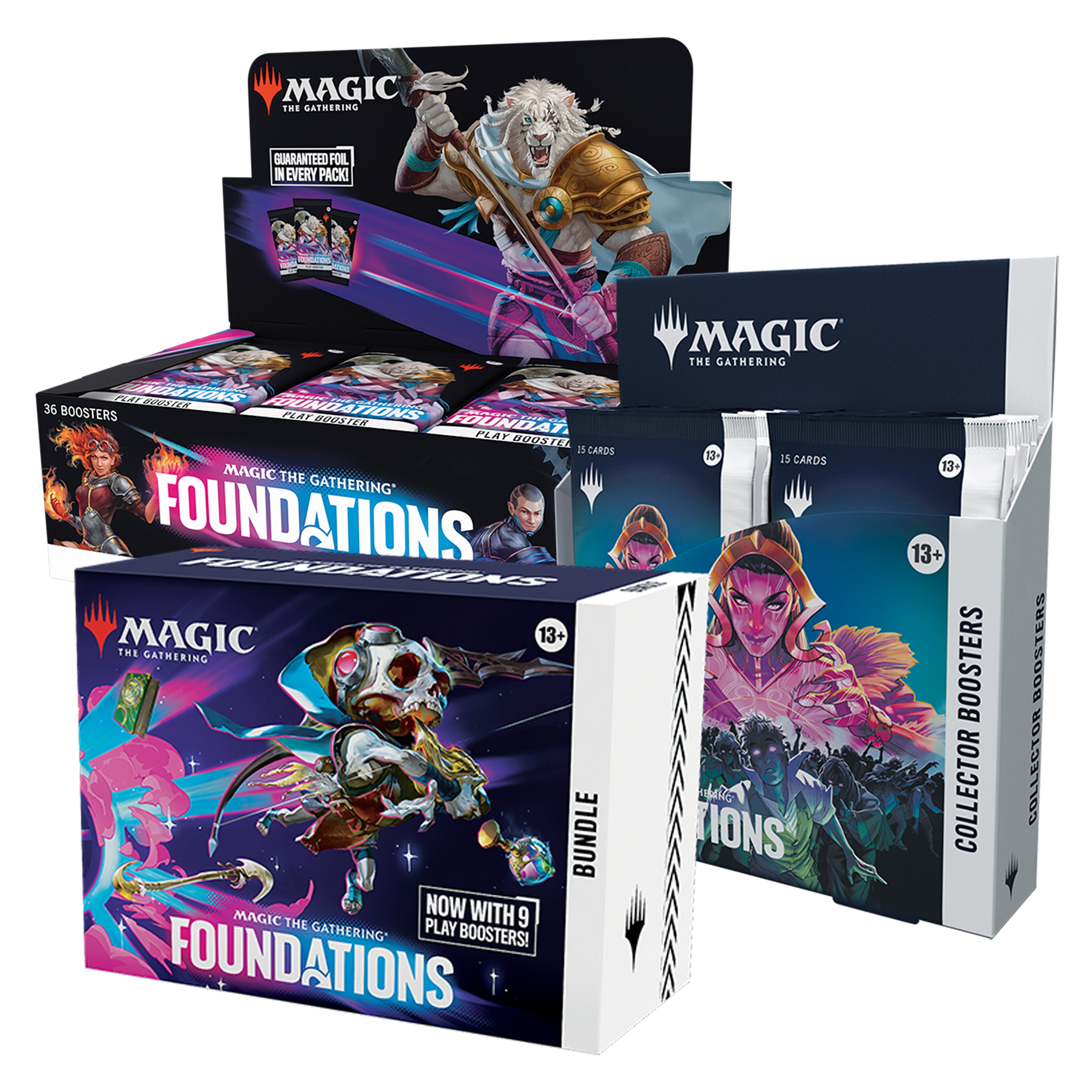401 Games Canada - MTG - Foundations - Combo #3 - Play, Collector Booster & Bundle 401 Games Canada - MTG - Foundations - Combo #3 - Play, Collector Booster & Bundle
