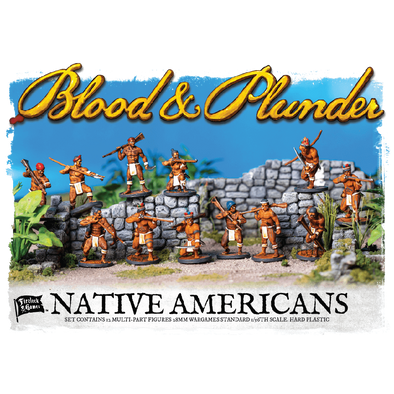 Blood & Plunder - Plastic Native American Unit Box