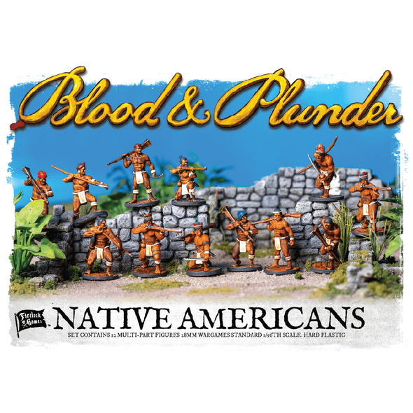 Blood & Plunder - Plastic Native American Unit Box