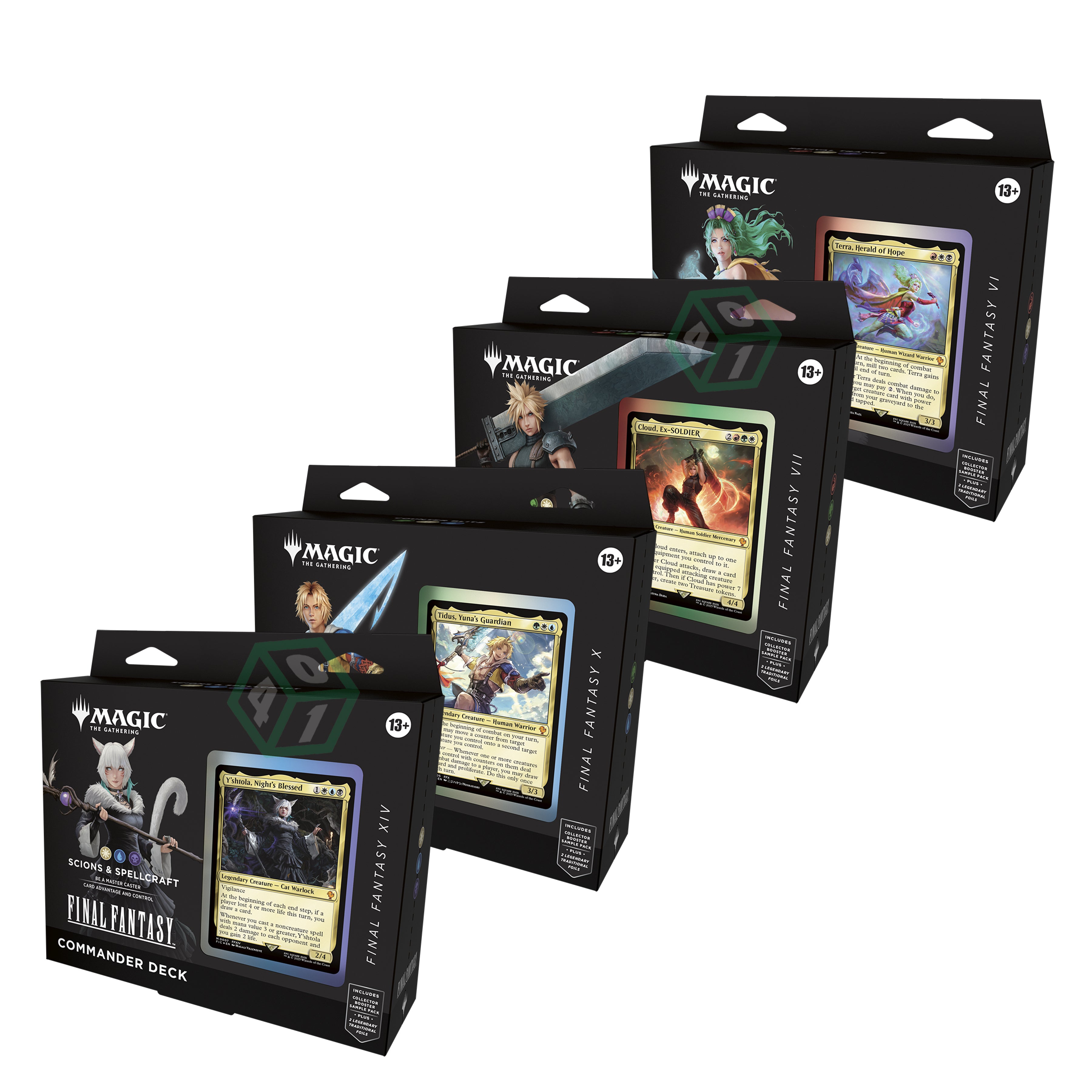401 Games Canada - MTG - Universes Beyond: Final Fantasy - Commander Deck - Set of 4 401 Games Canada - MTG - Universes Beyond: Final Fantasy - Commander Deck - Set of 4