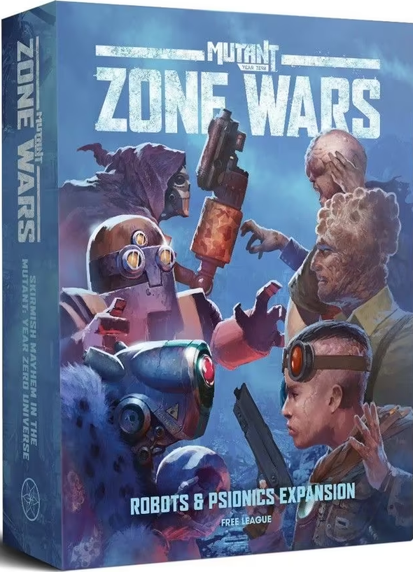 Mutant: Year Zero RPG - Zone Wars - Robots & Psionics Expansion (Pre-Order)