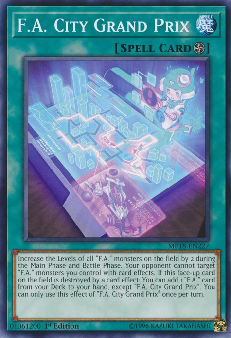 F.A. City Grand Prix - MP18-EN227 - Common - 1st Edition available at 401 Games Canada