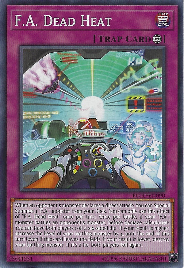 F.A. Dead Heat - FLOD-EN090 - Common - Unlimited available at 401 Games Canada