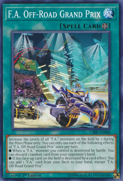 F.A. Off-Road Grand Prix - CIBR-EN088 - Common - 1st Edition available at 401 Games Canada
