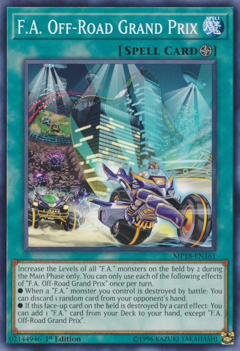 F.A. Off-Road Grand Prix - MP18-EN161 - Common - 1st Edition available at 401 Games Canada