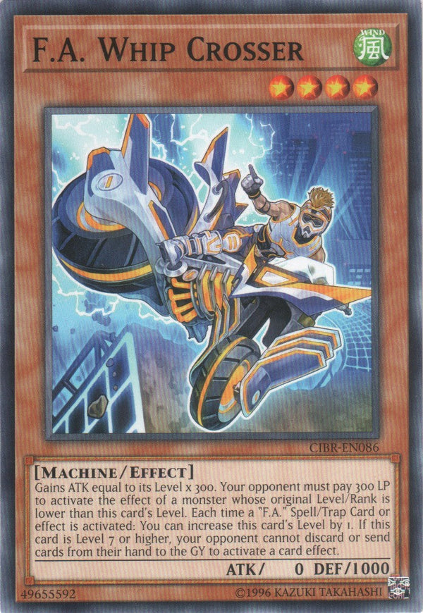 F.A. Whip Crosser - CIBR-EN086 - Common - Unlimited available at 401 Games Canada