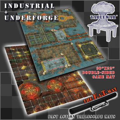 F.A.T. Mats - 30"x 22" - Industrial/Underforge available at 401 Games Canada