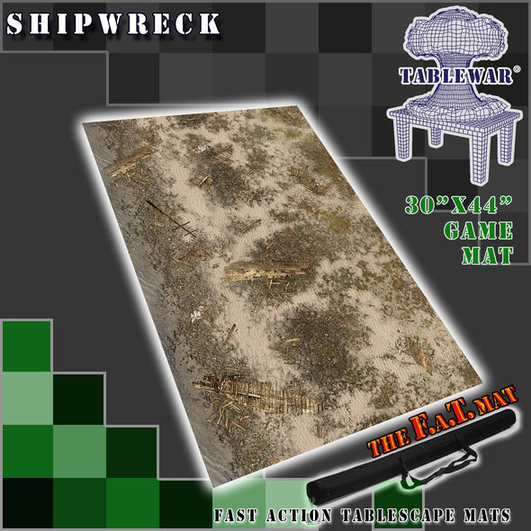 F.A.T. Mats - 30"x 44" - Shipwreck available at 401 Games Canada