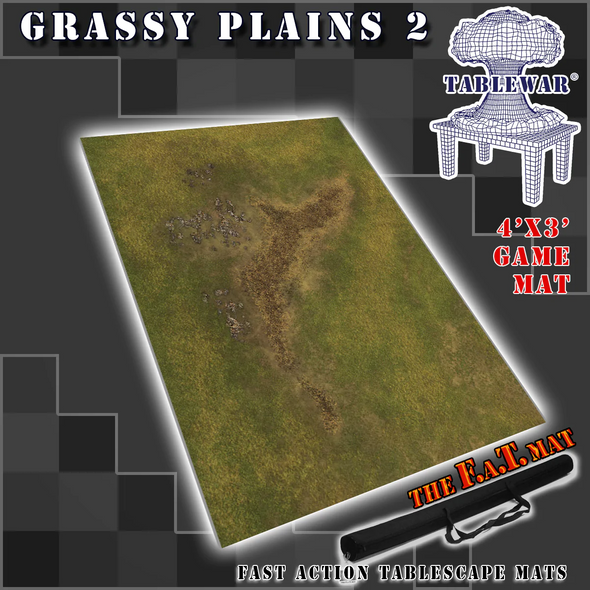 F.A.T. Mats - 4x3 - Grassy Plains 2 available at 401 Games Canada