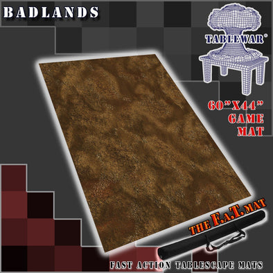 F.A.T. Mats - 60"x 44" - Badlands available at 401 Games Canada