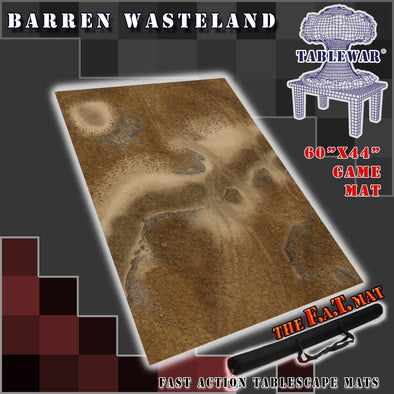 F.A.T. Mats - 60"x 44" - Barren Wasteland available at 401 Games Canada