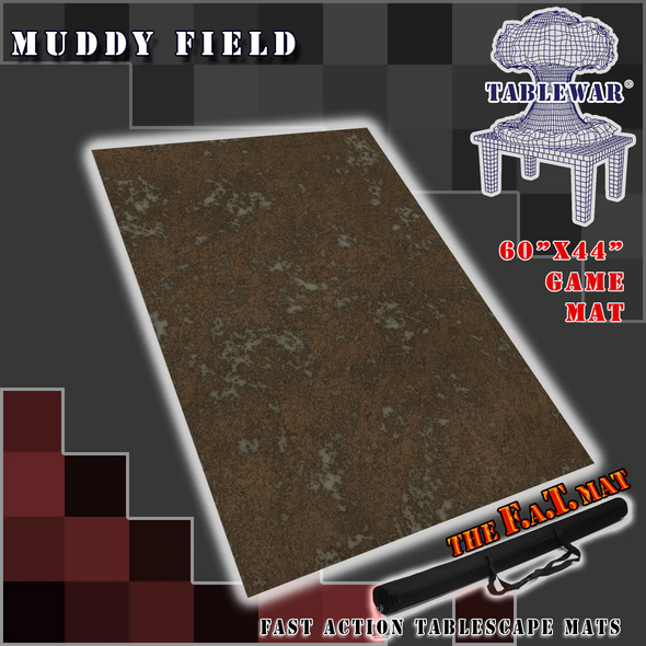 F.A.T. Mats - 60"x 44" - Muddy Field available at 401 Games Canada